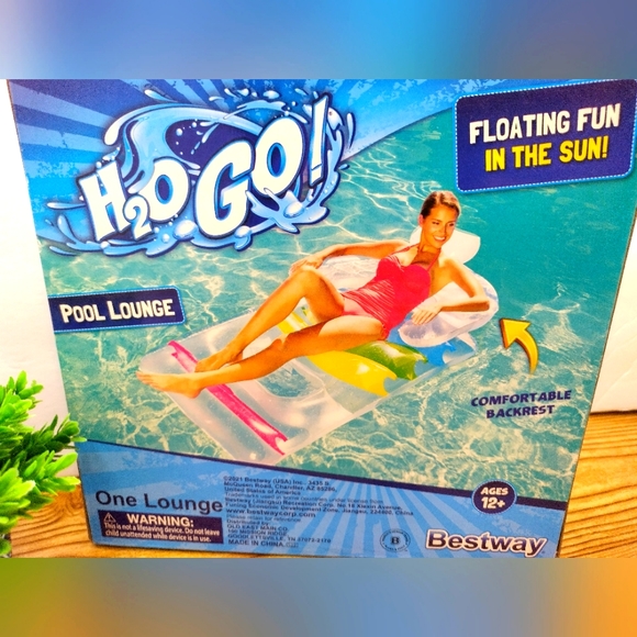 Pool Lounge With Backrest By Bestway New - Picture 3 of 5